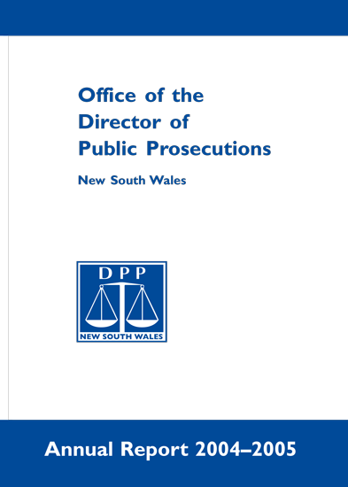 ODPP Annual Report 2004-2005