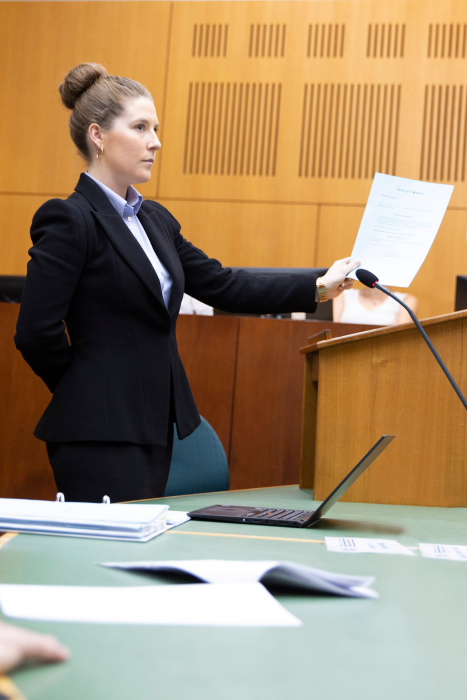 Inside Downing Centre Courtroom