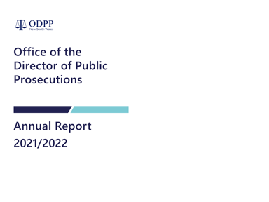 ODPP Annual Report 2021-2022 Teaser